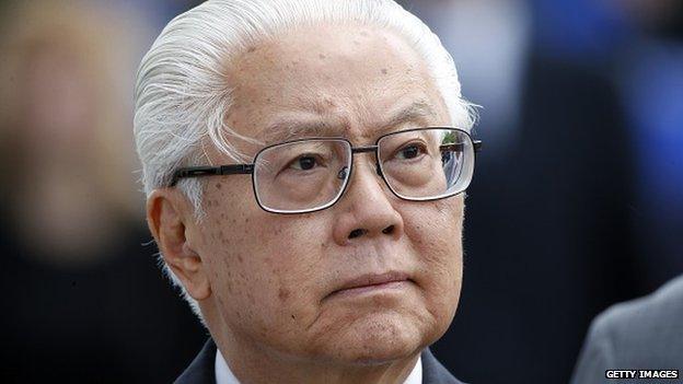 Singapore's President Tony Tan