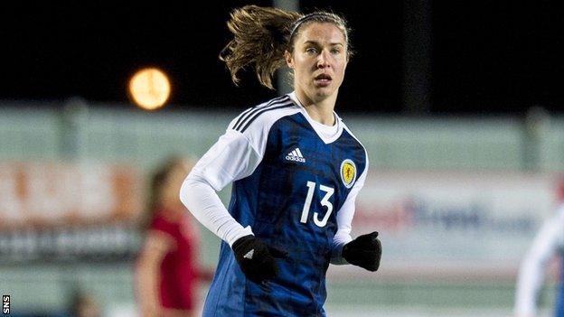 Scotland forward Jane Ross