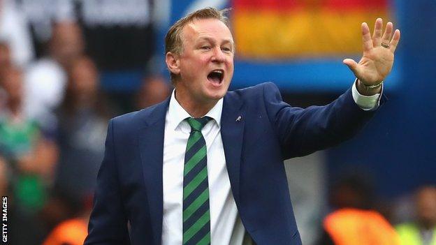 Northern Ireland manager Michael O'Neill