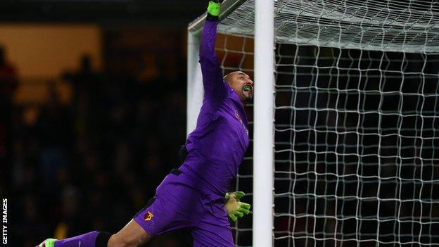 Heurelho Gomes kept his first clean sheet since 20 December