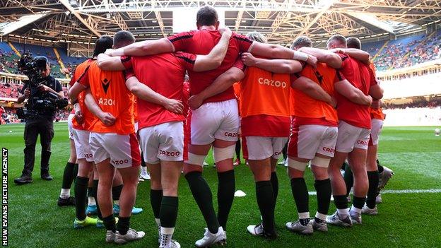 Wales men's team lost to Italy at the Principality Stadium in March 2022