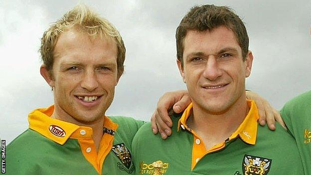 Matt Dawson and Paul Grayson