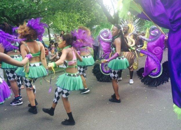 Carnival dancers