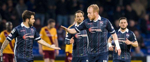 Liam Boyce netted his 19th goal of the season