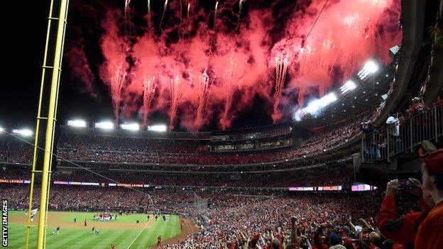 Nationals Park, home of the Washington Nationals