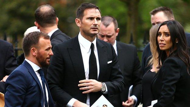 Jody Morris, Frank Lampard, Christine Lampard