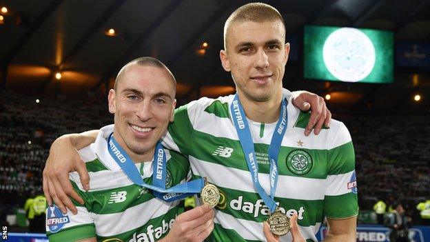 Scott Brown and Jozo Simunovic