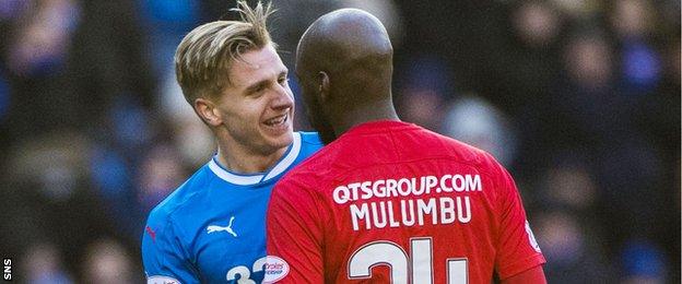 Jason Cummings and Youssouf Mulumbu