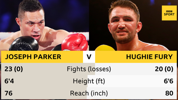 Joseph Parker and Hughie Fury