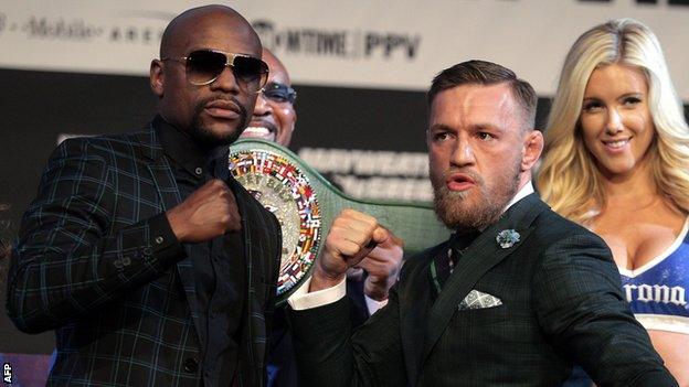 Mayweather and McGregor