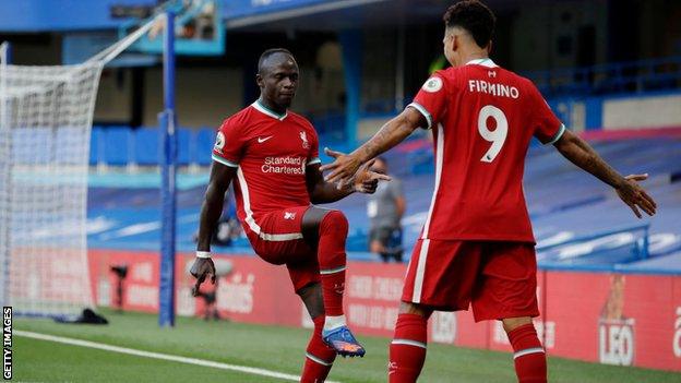 Sadio Mane and Roberto Firmino