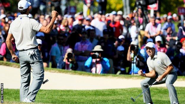 Sergio Garcia and Rafa Cabrera-Bello