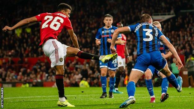 Mason Greenwood gave Manchester United the lead