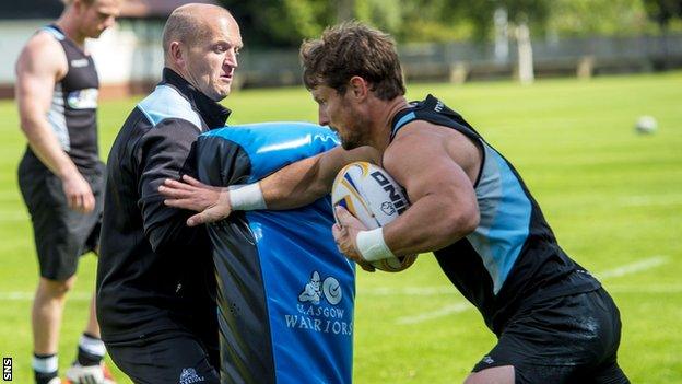 Gregor Townsend and Peter Horne