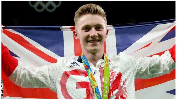 Gymnast Nile Wilson