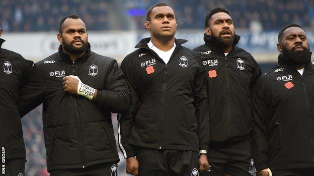 All of Fiji's Autumn Nations Cup pool matches have been cancelled