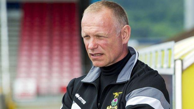 Inverness Caledonian Thistle manager John Hughes