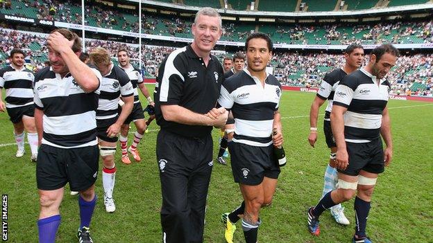 Dean Ryan has coached the Barbarians as well as Bristol, Gloucester and Worcester