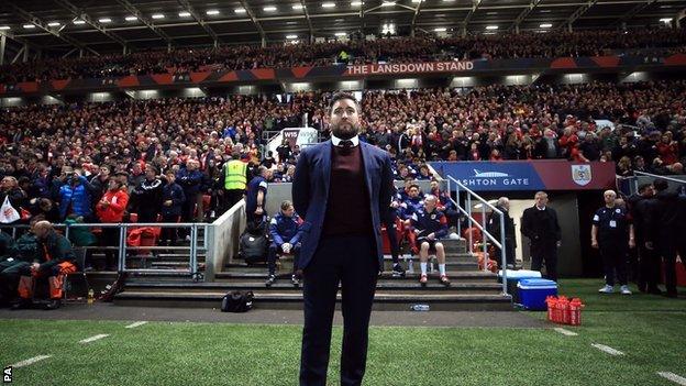 Lee Johnson's Bristol City have won 11 of their 16 home matches this season - including victories over Stoke City and Man United