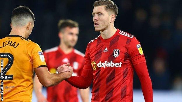 Alfie Mawson did not figure for Fulham in their promotion run-in, having last played for the Cottagers back in January