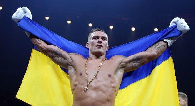 Ukraine's WBO cruiserweight champion Oleksandr Usyk