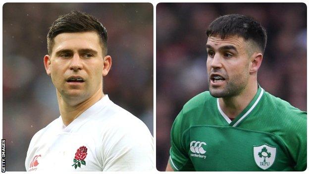 A split picture of Ben Youngs and Conor Murray