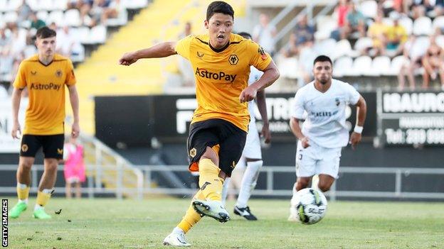 Wolves forward Hwang Hee-chan