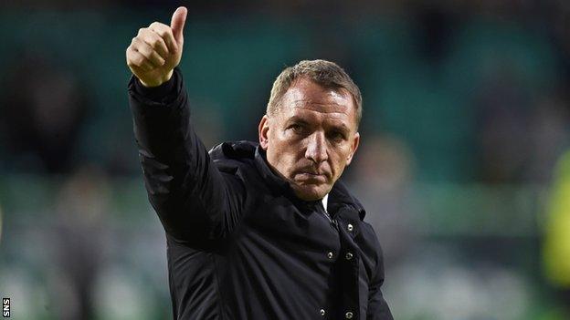 Celtic manager Brendan Rodgers