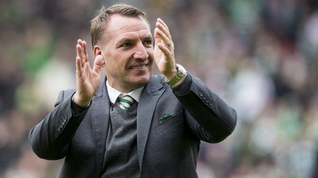 Celtic manager Brendan Rodgers