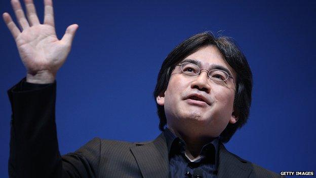 Nintendo's chief executive Satoru Iwata