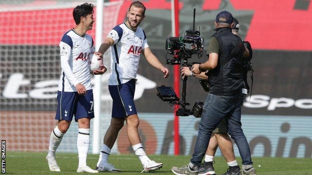 Son Heung-min and Harry Kane