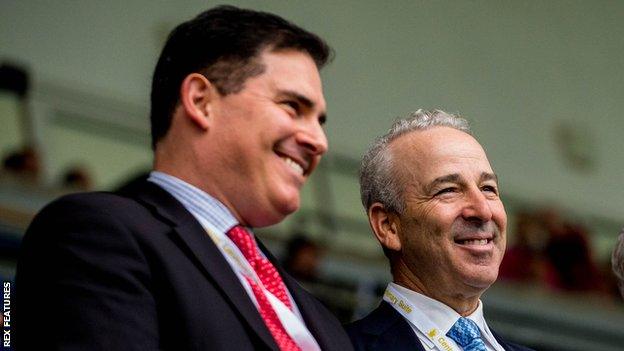 Swansea owners Stephen Kaplan and Jason Levien