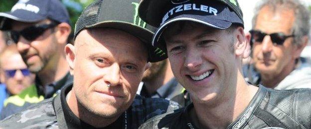 Keith Flint and Ian Hutchinson