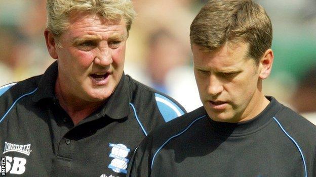 Eric Black worked as number two to Steve Bruce, first at Birmingham City, then at Wigan Athletic and also at Sunderland