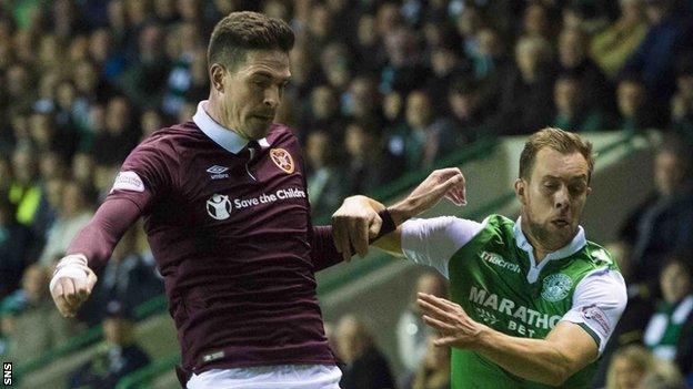 Kyle Lafferty and Steven Whittaker