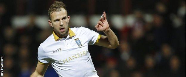 Sheffield Wednesday striker Jordan Rhodes