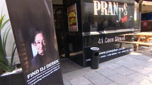 Find DJ Derek poster