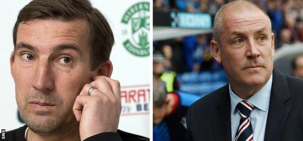 Alan Stubbs and Mark Warburton