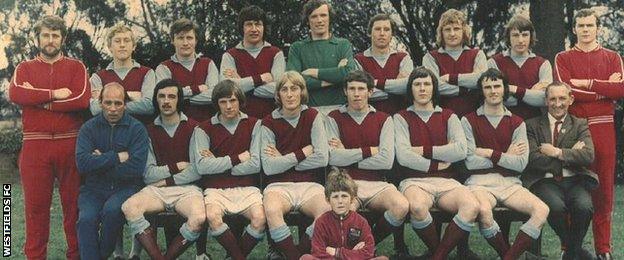 Westfields FC 1971-72 team photo