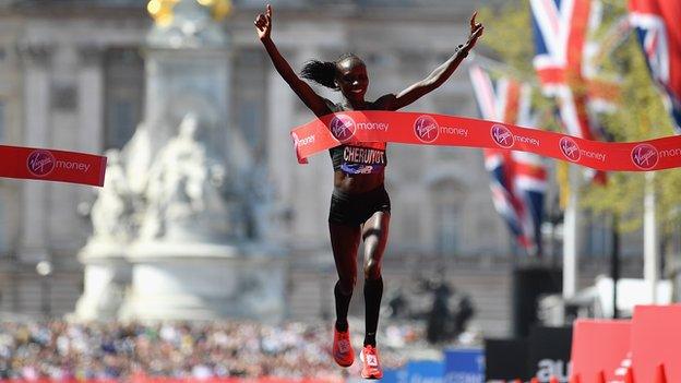 Kenya's Vivian Cheruiyot