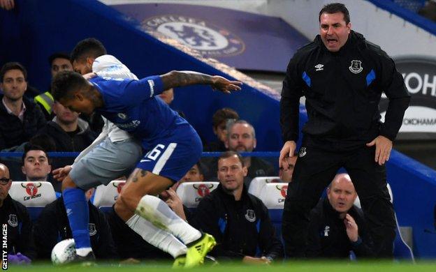 Everton caretaker manager David Unsworth