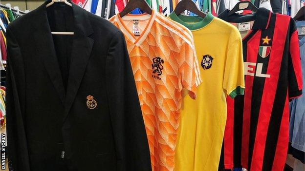 Classic football shirts