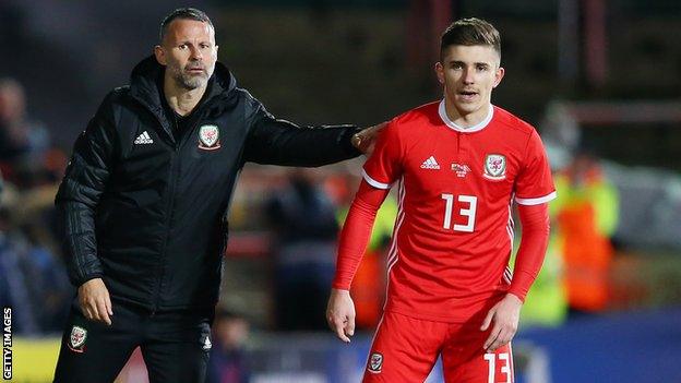 Declan John featured in Wales' friendly win over Trinidad and Tobago in March 2019