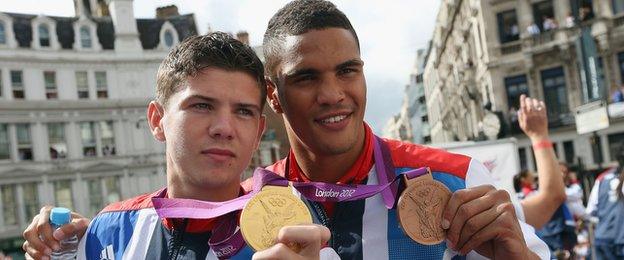 Luke Campbell and Anthony Ogogo