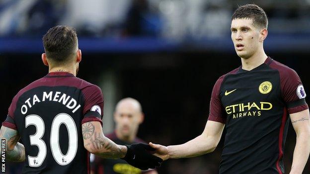 Nicolas Otamendi and John Stones