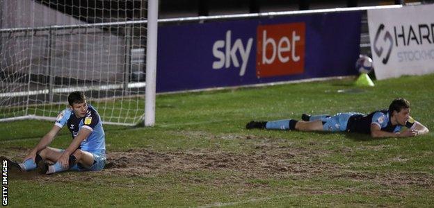 Paul Mullin and Joe Ironside reflect on Cambridge's defeat at Harrogate Town