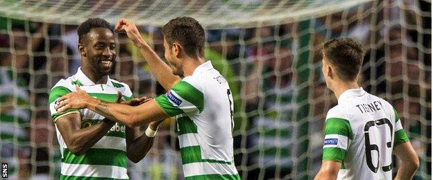 Celtic striker Moussa Dembele