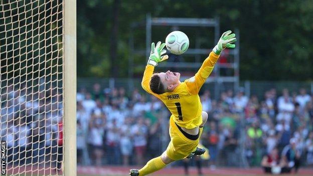 Hastedt keeper Marcel Pfaar