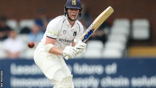 Rob Yates just missed out on a second century of the summer against Worcestershire