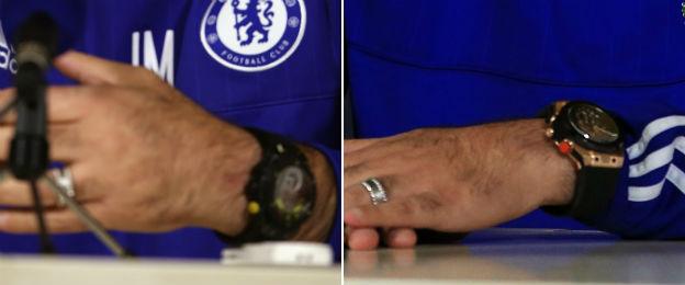 Jose Mourinho's watches